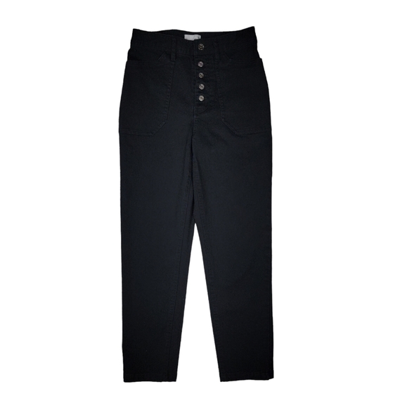 💸SOLD💸 Wilfred Free Belen Pants High Rise Straight Leg Button fly - Picture 4 of 13